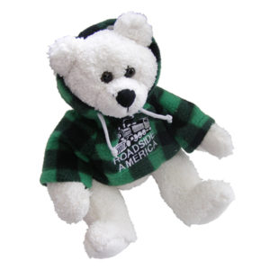 WhiteBearGreenPlaid450